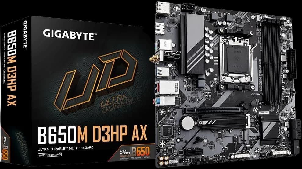 Gigabyte B650M D3HP AX AM5 Micro-ATX DDR5
