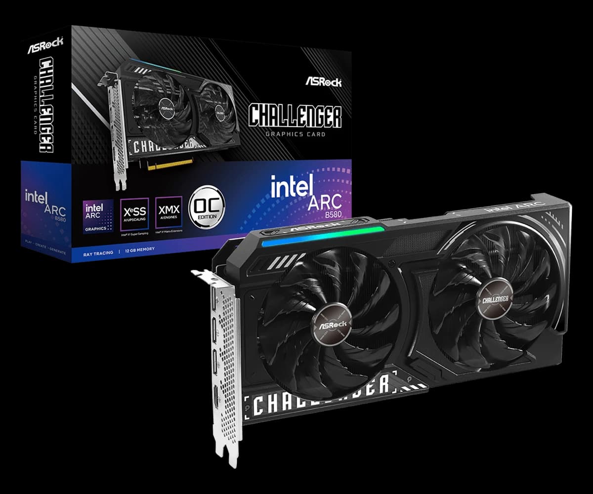 ASRock Arc B580 Challenger 12 Go OC