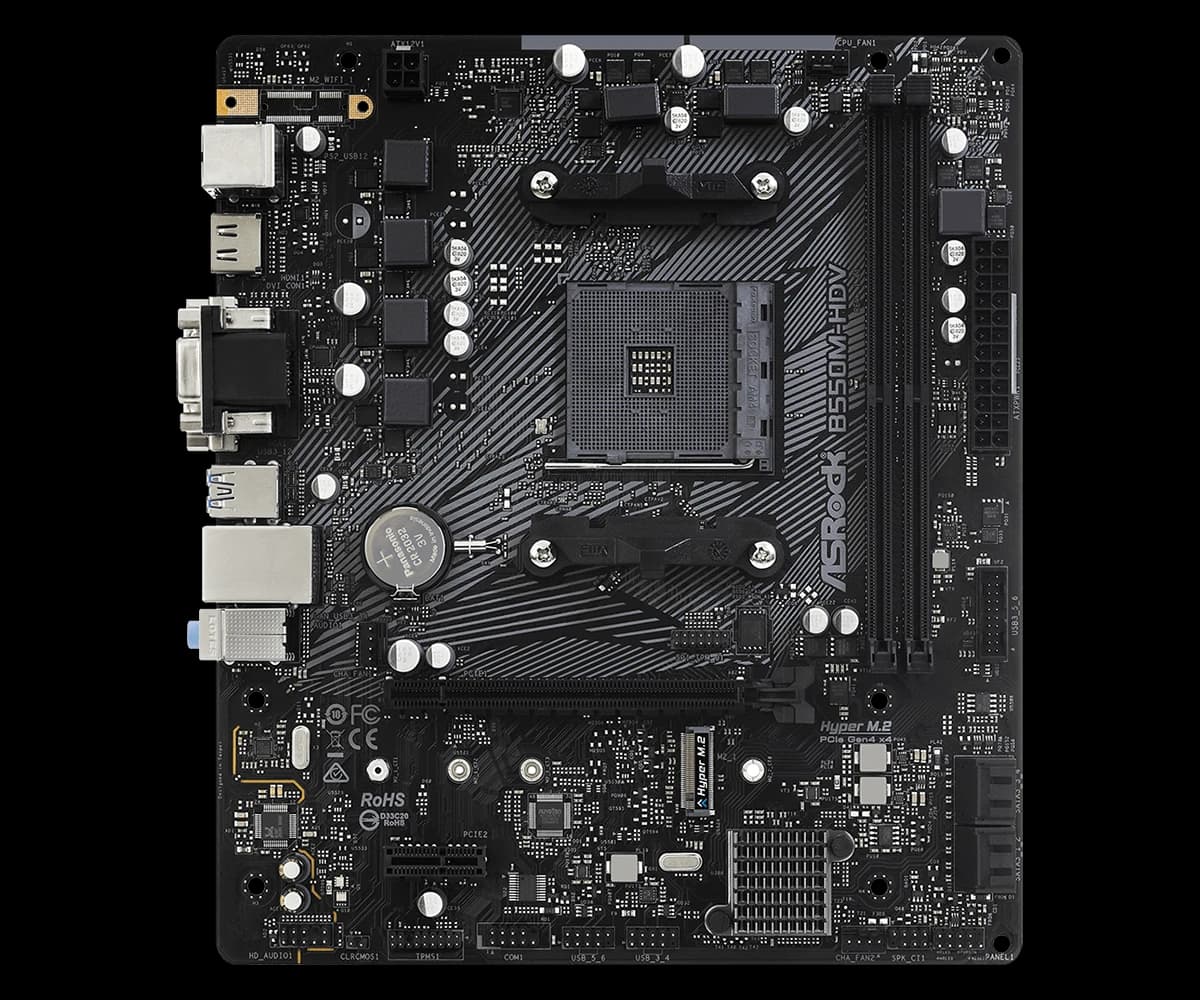 ASRock B550M-HDV AM4 Micro-ATX DDR4