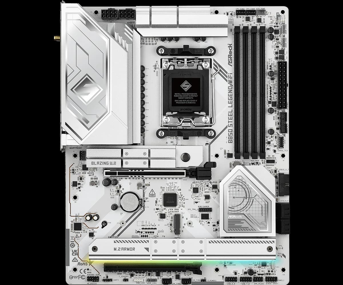 ASRock B850 Steel Legend WiFi AM5 ATX DDR5