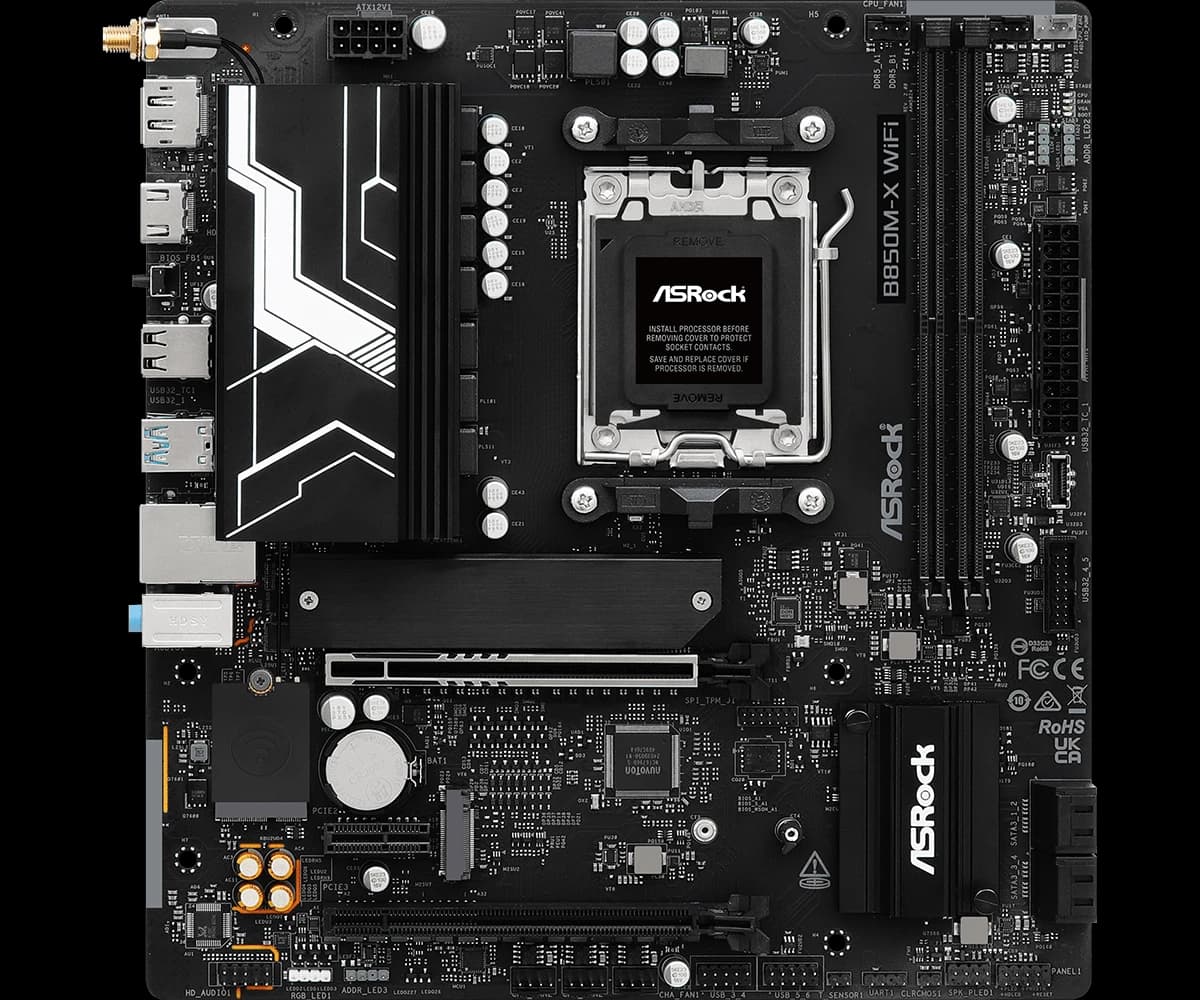 ASRock B850M-X WiFi R20 AM5 Micro-ATX DDR5
