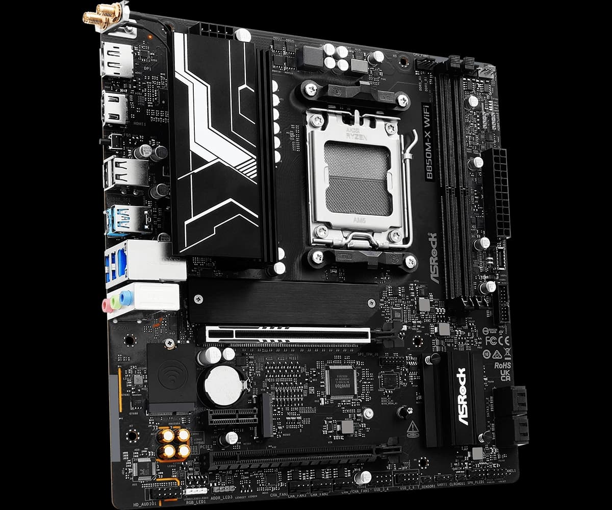 ASRock B850M-X WiFi R20 AM5 Micro-ATX DDR5