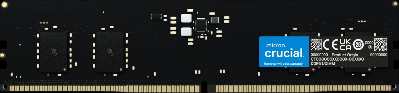 Crucial DDR5 16 Go 5600 MHz