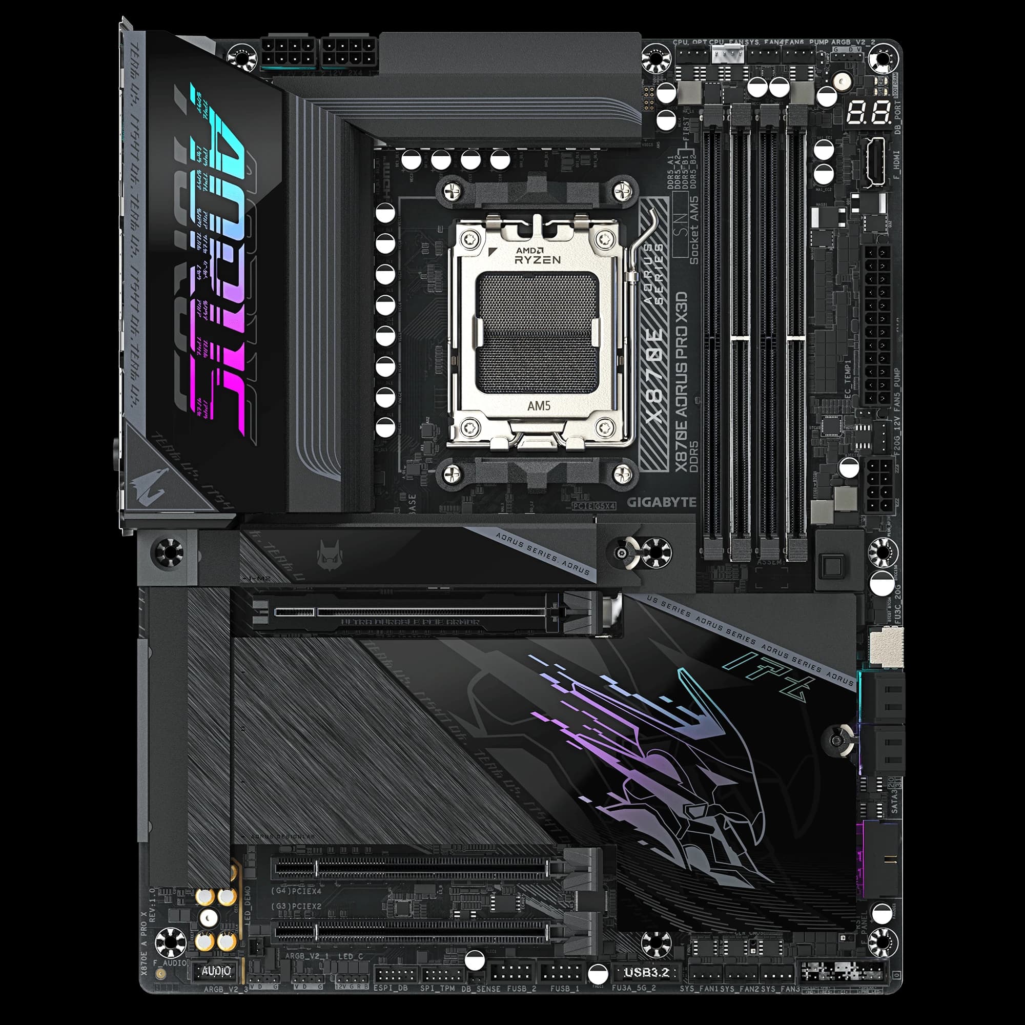 Gigabyte X870E AORUS PRO X3D AM5 ATX DDR5